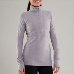 Lululemon Run Full tilt pullover,Rulu,half‎ zip,long sleeve,4